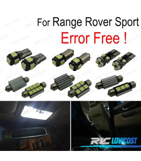 KIT 10 BOMBILLAS LED INTERIOR PARA LAND ROVER 14-