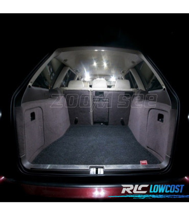 KIT 18 BOMBILLAS LED INTERIOR AUDI A4 S4 B5 AVANT WAGON 96-01