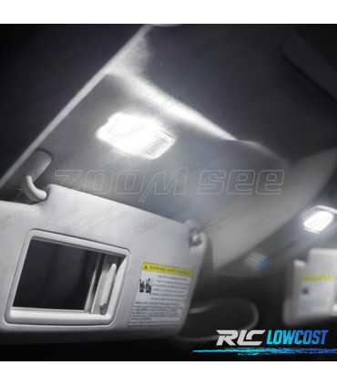 KIT 15 BOMBILLAS LED INTERIOR AUDI A3 S3 8 V SEDAN QUATTRO SPORTBACK LIMUSINA 14-