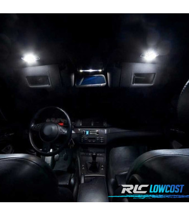 KIT 18 BOMBILLAS LED INTERIOR BMW E46 M3 318I 318TI 323I 323IS 325I 325XI 328I 330I 330XI 325CI 323CI 328CI 330