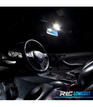 KIT 18 BOMBILLAS LED INTERIOR BMW E46 M3 318I 318TI 323I 323IS 325I 325XI 328I 330I 330XI 325CI 323CI 328CI 330