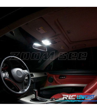 KIT 18 BOMBILLAS LED INTERIOR PARA BMW SERIE 3 E93 CONVERTIBLE 2006-2013 318I 320D 320I 325D 325I 330D 330I 335I M 06-13