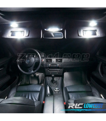 KIT 17 BOMBILLAS LED INTERIOR PARA BMW SERIE 3 E90 SEDAN 330XD 330D XDRIVE 330I 330XI 335D M3 05-11