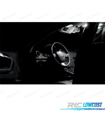 KIT 26 BOMBILLAS LED INTERIOR AUDI A3 S3 8L 1996- 2003