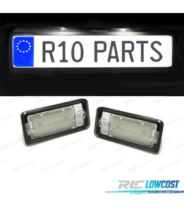 LUCES MATRÍCULA LED AUDI A3 S3 03-08