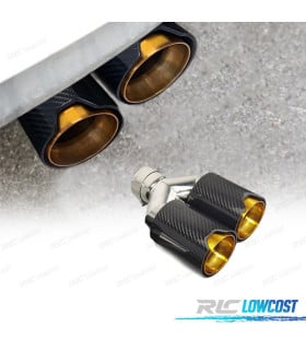 COLA ESCAPE DCH BMW LOOK M PERFORMANCE DORADO CARBONO