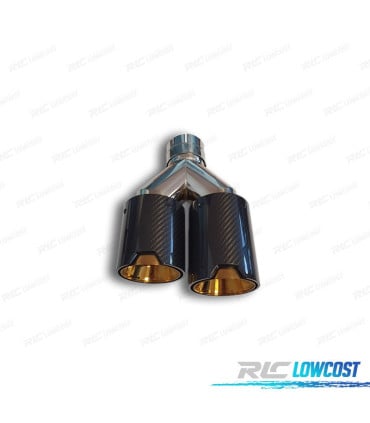 COLA ESCAPE DCH BMW LOOK M PERFORMANCE DORADO CARBONO