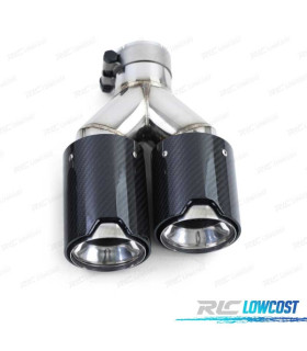 COLA ESCAPE DOBLE BMW M PERFORMANCE CARBONO CROMO DCH