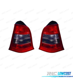 PILOTOS PARA MERCEDES CLASE A W168 97-01 AHUMADO ROJO
