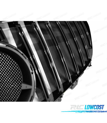 PARRILLA MERCEDES W213 16-19 LOOK GT-R NEGRO BRILLO