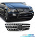 PARRILLA MERCEDES CLASE ML W163 98-05 NEGRO-CROMO