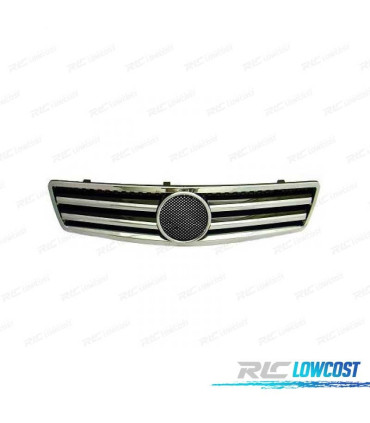 PARRILLA PARA MERCEDES CLASE SL R129 89-98 LOOK AMG CROMADO NEGRO