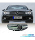 PARRILLA MERCEDES CLASE SL R230 01-08 LOOK SPORT AMG CROMADO NEGRO