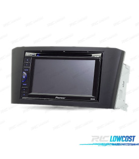 MARCO NEGRO RADIO 2-DIN PARA TOYOTA AVENSIS 02-08