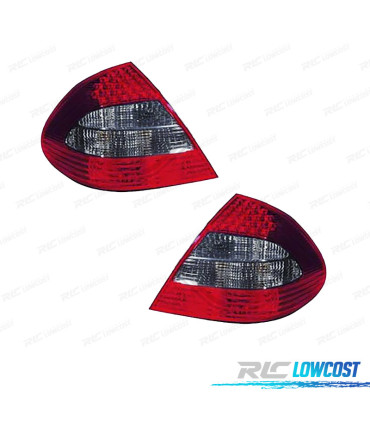 PILOTOS PARA MERCEDES CLASE E W211 BERLINA 06-09 LED BLANCO ROJO