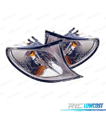 INTERMITENTES FRONTALES PARA BMW SERIE 3 E46 4P TOURING 01-05 CROMADO
