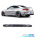 DIFUSOR MERCEDES C238 17-19 AMG LOOK E63 NEGRO + COLAS ESCAPE NEGRO BRILLO