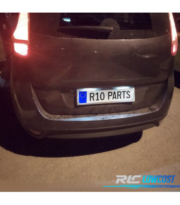 KIT 17 BOMBILLAS LED INTERIOR 2009-2016 PARA RENAULT SCENIC III 3 MK3