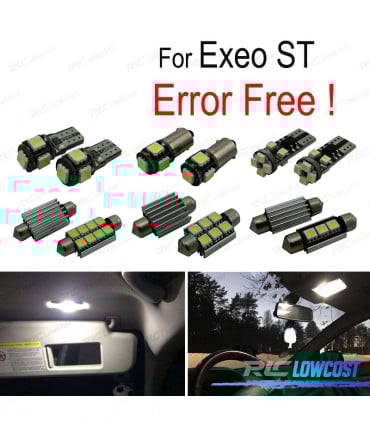 KIT 17 BOMBILLAS LED INTERIOR SEAT EXEO ST 09-13