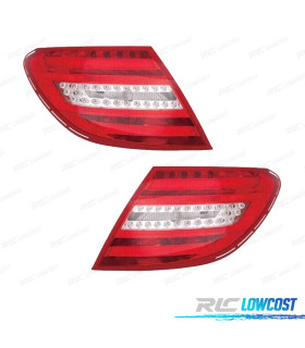 PILOTOS PARA MERCEDES CLASE C W204 SEDÁN 10-14 LED