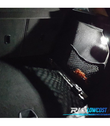 KIT 10 BOMBILLAS LED INTERIOR PARA LAND ROVER EVOQUE 14-16