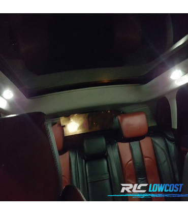 KIT 10 BOMBILLAS LED INTERIOR PARA LAND ROVER EVOQUE 14-16