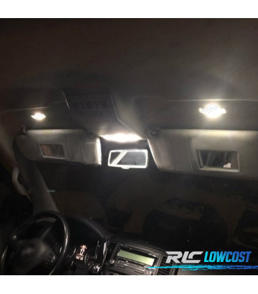 KIT 18 BOMBILLAS LED INTERIOR VOLKSWAGEN VW MULTIVAN MK5 T5 03-15