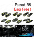 KIT 17 BOMBILLAS LED INTERIOR PARA VOLKSWAGEN VW PASSAT B5 SEDAN 97-05