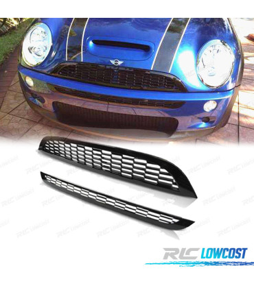 PARRILLA MINI COOPER 01-06 LOOK S NEGRO BRILLO