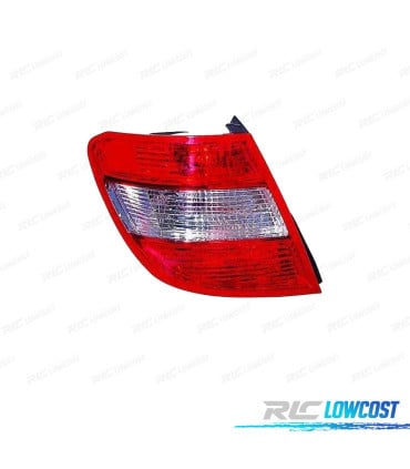 PILOTO IZQ PARA MERCEDES CLASE C W204 ESTATE KOMBI 07-10 BLANCO ROJO