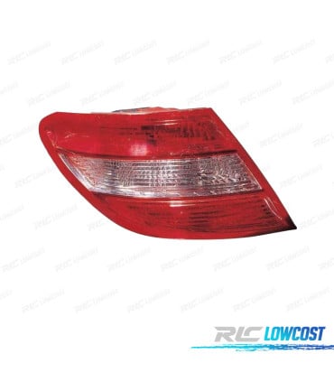 PILOTO IZQ PARA MERCEDES CLASE C W204 BERLINA 07-10 BLANCO ROJO