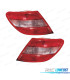 PILOTOS PARA MERCEDES CLASE C W204 BERLINA 07-10 BLANCO ROJO
