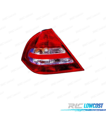 PILOTO IZQ PARA MERCEDES CLASE C W203 BERLINA 04-07 BLANCO ROJO