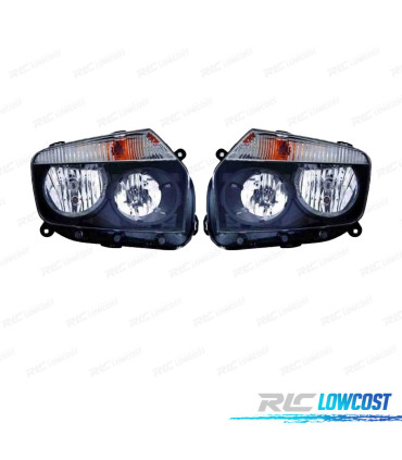 FAROS PARA DACIA DUSTER 10- FONDO NEGRO