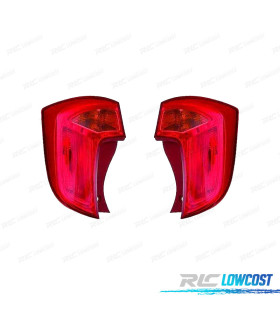 PILOTOS PARA KIA PICANTO 2011- ROJO