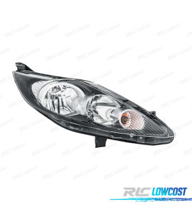 FARO DCH PARA FORD FIESTA MK7 3 5P 08-13 FONDO NEGRO