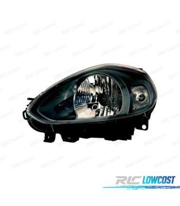 FARO IZQ PARA FIAT PUNTO EVO 09- FONDO NEGRO