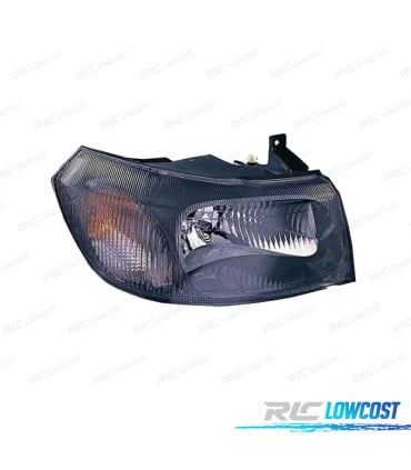 FARO DCH PARA FORD TRANSIT 00-06 FONDO NEGRO