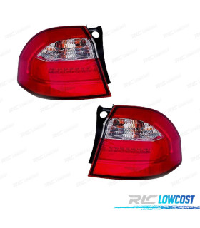 PILOTOS KIA RIO HATCHBACK 3 5P 12- BLANCO ROJO