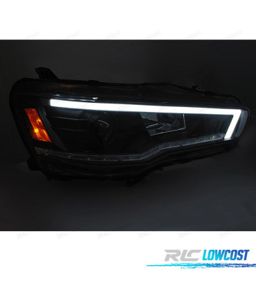 FAROS LED TUBE LIGHT DINAMICO MITSUBISHI LANCER VIII 08-16 FONDO NEGRO