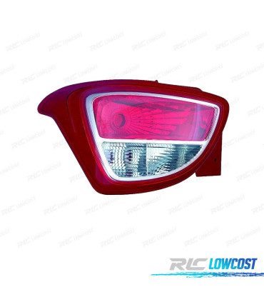 PILOTO IZQ HYUNDAI I10 13- BLANCO ROJO