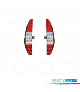 PILOTOS FIAT DOBLO 01-05  BLANCO+ROJO