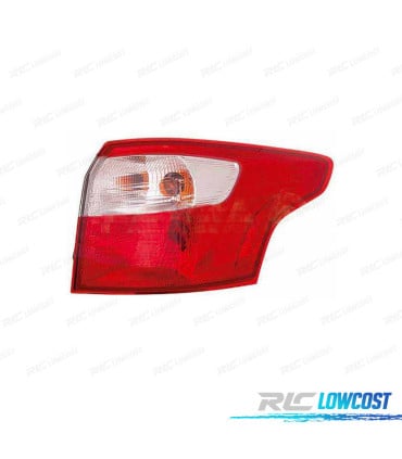 PILOTO IZQ PARA FORD FOCUS IV SPORTBREAK 11-14 BLANCO ROJO