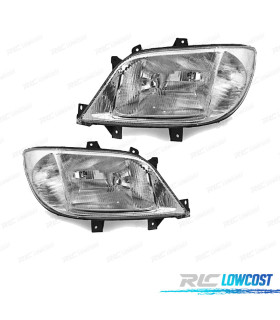 FAROS PARA MERCEDES SPRINTER 00-02 NIEBRAS INTEGRADOS