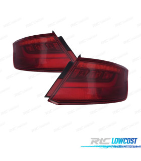 PILOTOS AUDI A3 SPORTBACK 5P 12-16 LED ROJO AHUMADO