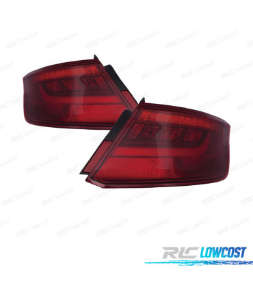 PILOTOS AUDI A3 SPORTBACK 5P 12-16 LED ROJO AHUMADO