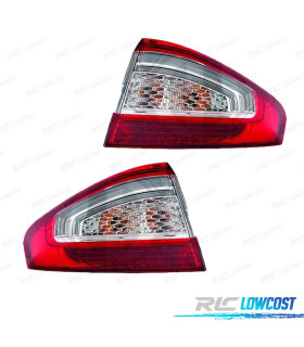 PILOTOS PARA FORD MONDEO IV 5P 10-14 LED BLANCO ROJO