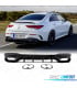 DIFUSOR MERCEDES CLASE CLA W118 AMG 19- LOOK AMG CLA45 NEGRO BRILLO