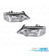 FAROS PARA OPEL ASTRA G 98-04 FONDO CROMO