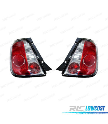 PILOTOS PARA FIAT 500 07-14 CERCO NEGRO